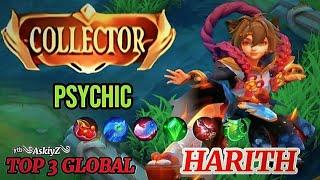 Gameplay Harith Psychic New Collector Skin  Top 3 Global Harith  ʸᵗᵇ༄AskiyZ༄ - Mobile Legends