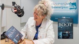 Siska Goeminne leest Boot in voor Luisterpuntbibliotheek