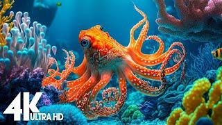 The Ocean 4K Ultra Hd l Exploring Underwater Worlds With Relaxation  And Peaceful Music