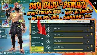 DATA FF BAJU DAN SENJATA  DATA FF EXPANSION PACK SETELAH UPDATE  DATA FF BAJU + SENJATA TERBARU