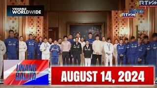 Unang Balita sa Unang Hirit AUGUST 14 2024 HD