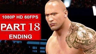 WWE 2K16 ENDING Gameplay Walkthrough Part 18 1080p HD 60FPS 2K Showcase Ending - No Commentary