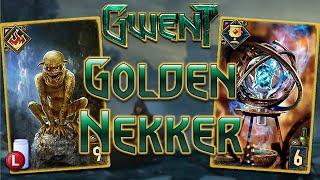 GOLDEN NEKKER IS OP - GWENT FORGOTTEN TREASURES NORTHERN REALMS DECK GUIDE