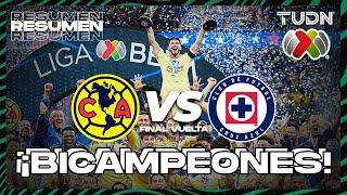 RESUMEN  América vs Cruz Azul  CL2024 - Liga Mx Final VUELTA  TUDN