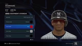 MLB The Show 23 Create A Player Alex Rodriguez