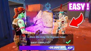 Smart Method Block Hits Using The Magneto Power Fortnite