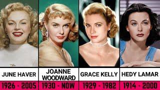 List Of Beautiful Legendary Old Hollywood Actresses  Hollywood Stars You Never Heard Of