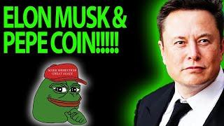 ELON MUSK AND PEPE COIN #PEPE $PEPE #PEPECOIN