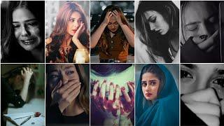 Sad Girl picture  Crying girl WhatsApp dpz  Alone girls dpz  Heart broken girl DP  #sadgirldpz