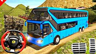 Uphill Offroad Bus Driving Simulator 2021 - Android Gameplay