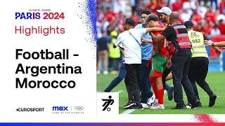 Argentina 1-2 Morocco - Mens Group B Football  Paris Olympics 2024