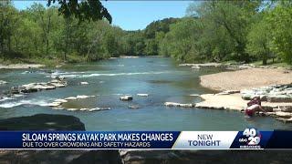 Siloam Springs Kayak Park increases restrictions on attendance