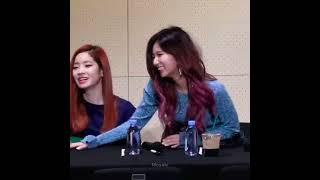 Sana messing with Dahyun