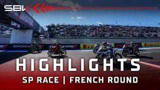 FULL HIGHLIGHTS Superpole Race at Magny-Cours   2024 #FrenchWorldSBK 