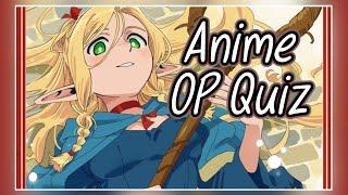 Anime Opening Quiz 50 SONGS