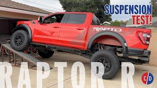 The Ford F-150 Raptor R Has Less Suspension Flex Than The Ram TRX. Heres Why  Suspension Test