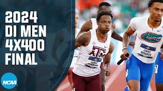 Mens 4x400m final - 2024 NCAA outdoor track and field championships