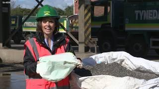 Putting plastic rubbish into new roads  ITV News