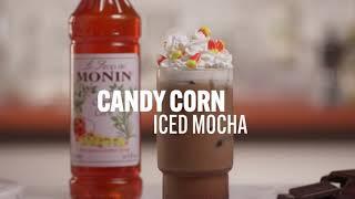 Recipe Inspiration Candy Corn Iced Mocha