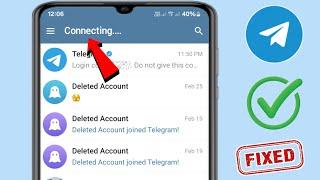 How to Fix Telegram Connecting Problem 2024  Fix Telegram Not Working