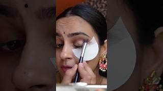 Trying viral Eyeshadow makeup hack #makeup #hack #fashion #viral #makeupideas #tutorial #festive
