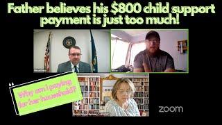 Father objects to his $800 child support payment Why should I pay for her household? #trending