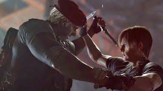 Resident Evil 4 Remake - Leon vs Krauser pt. 1