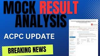 Mock Round Result Analysis