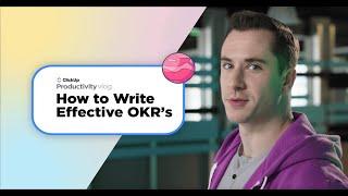 How to Write Effective OKRs with Examples  ClickUp Vlog