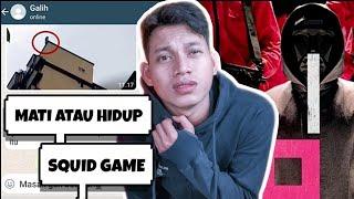 SQUID GAME TERNYATA ADA DUNIA NYATA  Squid Game Part 8 - Chat Story Horror #TERSERAM