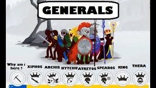 Full Generals Deck  General Units & Viewers Challenges  Stick War 3 Beta 2022