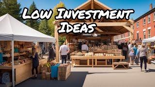 Low Investment Ideas for Small Business in Canada 2024   Start business in Canada 2024  CANADA PR