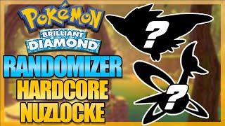 Can I Beat A Completely Randomized Hardcore Nuzlocke On Brilliant Diamond?