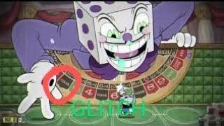 A Glitch in the King Dice Boss Fight in Cuphead