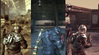 Gears of War 1234 and 5 Anthony Carmine comparison.