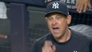 AARON BOONE EJECTION ALERT  Boone ejected from game after arguing missed strike call   ESPN MLB