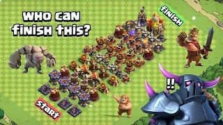 Town Hall 16 Ultimate Battle  Max Troops VS Max Defenses  Clash of Clans