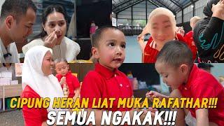 RAFFI NAGITA GABISA NAHAN NGAKAK LIAT RAFATHAR LOMBA TIUP LILIN PAKE STOCKING