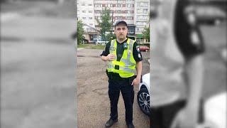 ПОЛІЦІЯ порушує ПДР про 8 метрів  Це теж Гвардійці Петра POLICE violate traffic rules