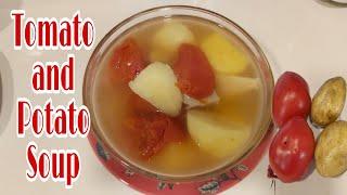 Tomato and Potato Soup  Chinese Soup  easy step by step soup recipe  jhen frago