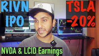 RIVN TSLA NVDA LCID  Day Trading Stocks Watchlist  QS TLRY