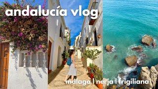 ANDALUCIA SPAIN VLOG + ITINERARY  5 days in Malaga Nerja Frigiliana