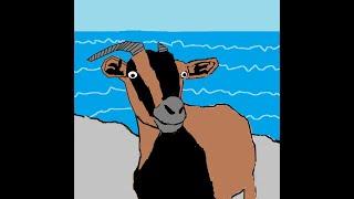 Kylie the Kai Kai goat of Greece from Periwinkle and France animal stories for kids