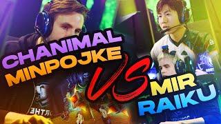 Chanimal  Chan and Minpojke VS Mir and Raiku TBC Arena Highlights