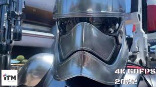 Captain Phasma Is SUSPICIOUS On Patrol • Disneyland • Tomorrowland • 2022 • 4K