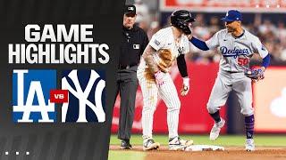 Dodgers vs. Yankees Game Highlights 6824  MLB Highlights