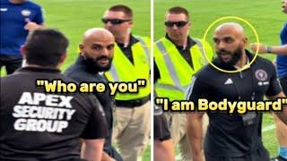 Crazy Messis Bodyguard Reactions to Los Angeles Security guard️