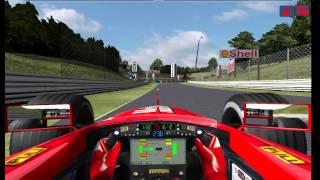 PGF1 CHallenge 1999 qualifying laps japanFerrari