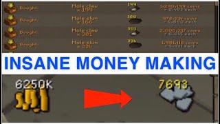 My Favorite Easy Way To Make Money On Old School RuneScape - OSRS moneymaking 1mhr+