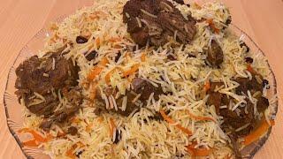 طرز تهیه قابلی پلو افغانی  Afghanische Essen - Qabuli Palaw